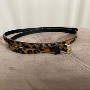 Leopard belt